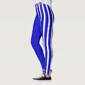 Blue & White Jester Leggings (Links)