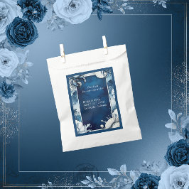 Blue & White Küstenvibe-Gastgeschenk Hochzeit Geschenktütchen