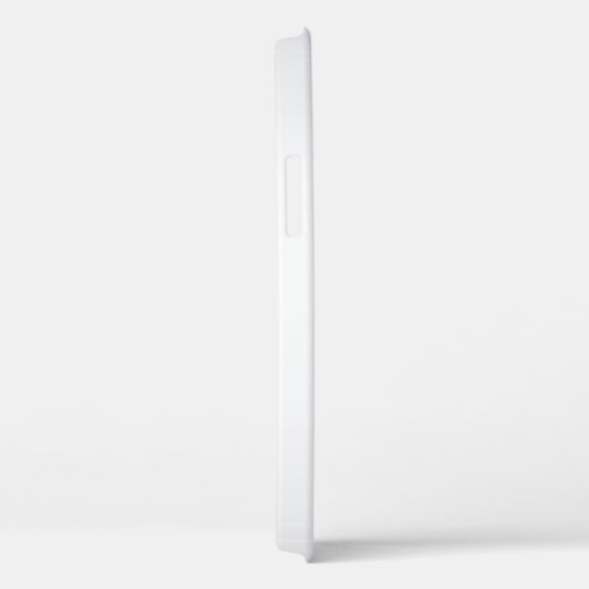 Blue White Metallic Handwritten Monogram Case-Mate iPhone Hülle (Rückseite / Rechts)