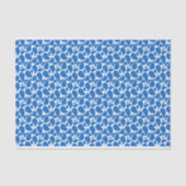 BLUE & WHITE PAISLEY PATTERN SEIDENPAPIER (Vorderseite)