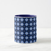 Blue & White Paisleys Tasse (Zentrum)