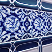 Blue & White Palau de Maricel Catalan Fliese