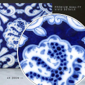 Blue & White Palau de Maricel Catalan Fliese