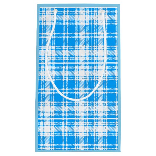 Blue & White Paper Geschenktasche Kleine Geschenktüte (Vorderseite)