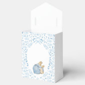 Blue White Peter the Rabbit Beatrix Baby Dusche Geschenkschachtel (Geöffnet)