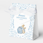 Blue White Peter the Rabbit Beatrix Baby Dusche Geschenkschachtel (Vorderseite)