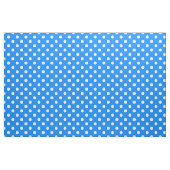 Blue White Polka Dots Textile Stoff (Fat Quarter (45,7 x 55,9 cm))