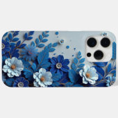 Blue & White Porcelain Handy Case - Traditionelle (Rückseite (Horizontal))