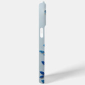 Blue & White Porcelain Handy Case - Traditionelle (Rückseite / Rechts)