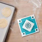 Blue White Southwest Border Keramik Tile Fliese