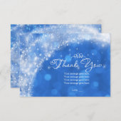 Blue & White Sparkle Ainderella Danke (Vorne/Hinten)