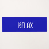 Blue White Stara Yogamatte (Rückseite (Horizontal))