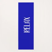 Blue White Stara Yogamatte (Rückseite)