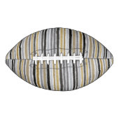 Blue White Stripes Football (Vorderseite)