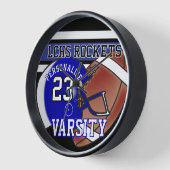 Blue, White und Black Football Jersey | BEDÜRFTIG Uhr (Winkel)