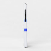 Blue White und der Star von David Case-Mate iPhone Hülle (Hinten/Links)