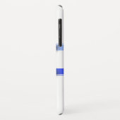 Blue White und The Star of David - iPhone 4 - Case (Hinten/Links)
