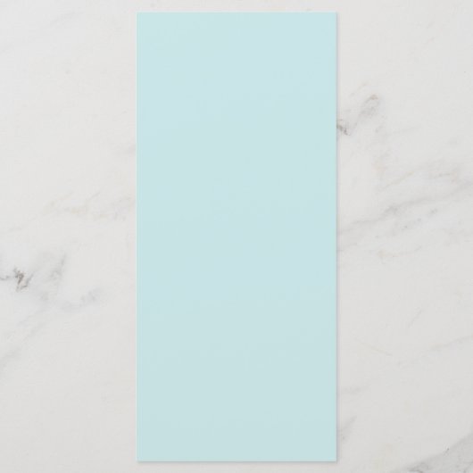 Blue White Vintage Hochzeitsprogramme Programm (Rückseite)