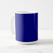 Blue Whorls 15oz Tasse (Vorderseite Links)