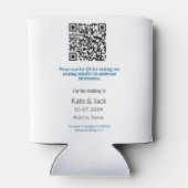 BLUE WHUE CLASSIC SCAN SAVE THE DATE DOSENKÜHLER (Rückseite)