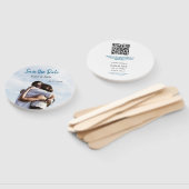 BLUE WHUE CLASSIC SCAN SAVE THE DATE FÄCHER (Non-assembled)