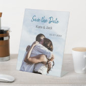 BLUE WHUE CLASSIC SCAN SAVE THE DATE SOCKELSCHILD (In SItu)