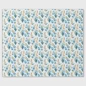 Blue Wiadow Charm Geschenkpapier (Flach)