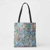 Blue Wiadow Tote Bag Tasche (Vorderseite)