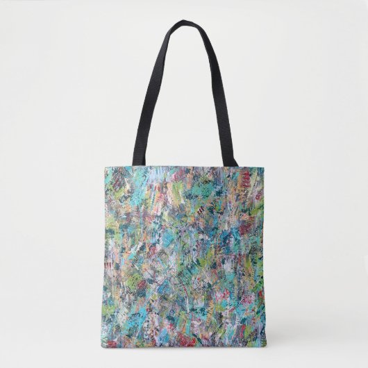 Blue Wiadow Tote Bag Tasche (Vorderseite)