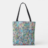 Blue Wiadow Tote Bag Tasche (Rückseite)