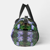 Blue Wild Chicory Blume Duffle Bag (Rechts)