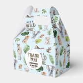 Blue Wild One Themed Boys 1. Geburtstag Geschenkschachtel (Vorderseite)