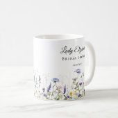Blue Wildblume Regency Bridal Collection Kaffeetasse (VorderseiteRechts)