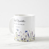 Blue Wildblume Regency Bridal Collection Kaffeetasse (Vorderseite Links)