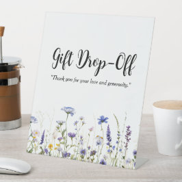 Blue Wildblume Regency Bridal Collection Sockelschild