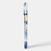 Blue Wildflowers Watercolor Phone Case (Rückseite / Links)