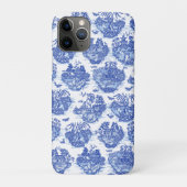 Blue Willow Animal Rabbit Dex Bird Toile Art Case-Mate iPhone Hülle (Rückseite)
