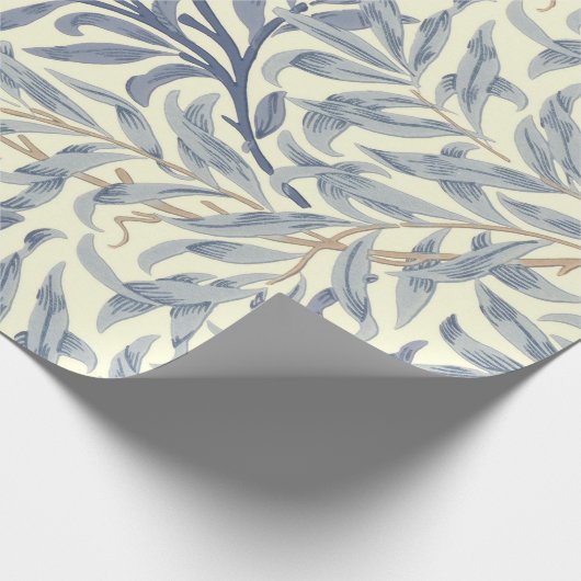 Blue Willow Bough (von William Morris) Geschenkpapier (Ecke)