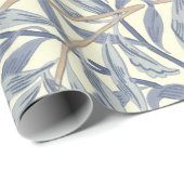 Blue Willow Bough (von William Morris) Geschenkpapier (Rolleneckpunkt)