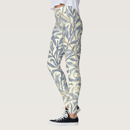 Blue Willow Bough (von William Morris) Leggings (Links)