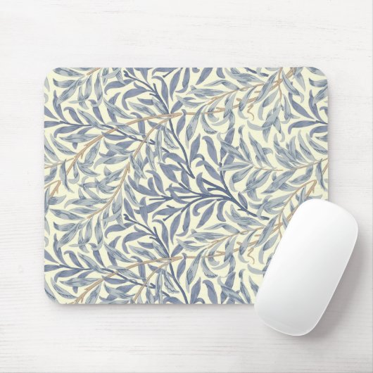 Blue Willow Bough (von William Morris) Mousepad (Mit Mouse)