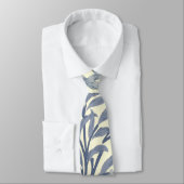 Blue Willow Bough (von William Morris) Neck Tie Krawatte (Gebunden)