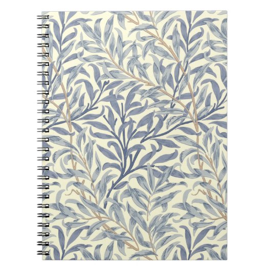 Blue Willow Bough (von William Morris) Notizblock (Vorderseite)