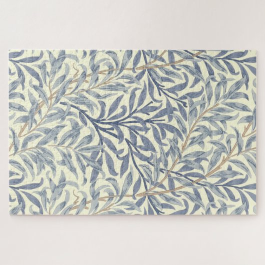 Blue Willow Bough (von William Morris) Puzzle (Horizontal)