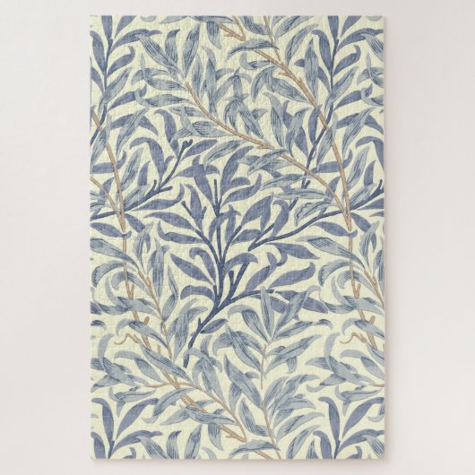 Blue Willow Bough (von William Morris) Puzzle (Vertikal)