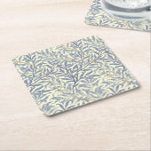 Blue Willow Bough (von William Morris) Rechteckiger Pappuntersetzer (angewinkelt)