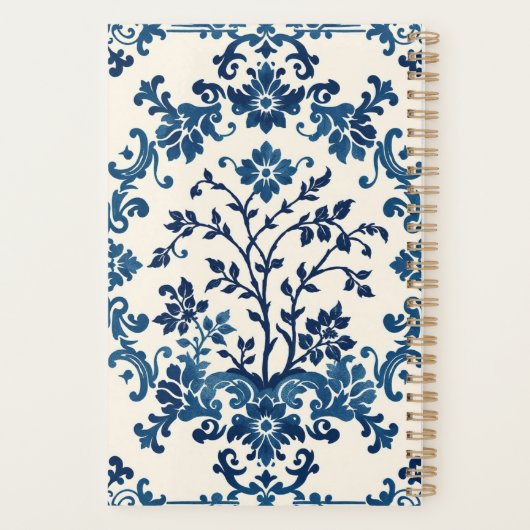 Blue Willow China Print Planer (Rückseite)