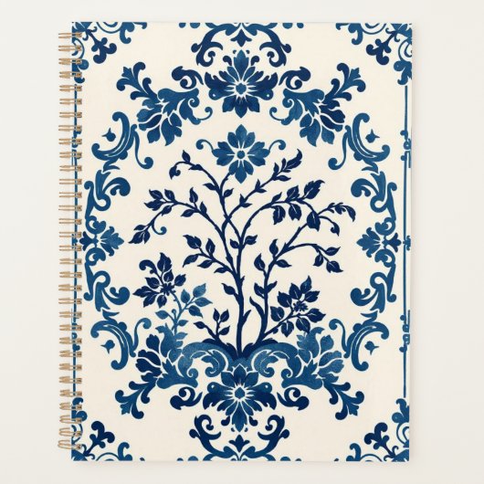 Blue Willow China Print Planer (Vorderseite)