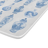 Blue Willow Chinoiserie Ginger Jars China Schneidebrett (Ecke)