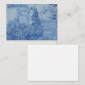 Blue Willow Chinoiserie Ginger Jars Jar Mitteilungskarte (Vorne/Hinten)